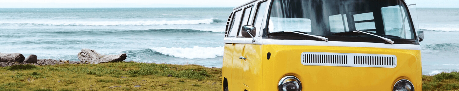 Used Car parked near beach